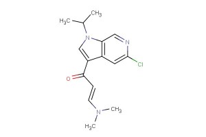 (E)-1-(5-chloro-1-isopropyl-1H-pyrrolo[2,3-c]pyridin-3-yl)-3-(dimethylamino)prop-2-en-1-one