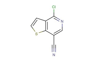 4-chlorothieno[3,2-c]pyridine-7-carbonitrile