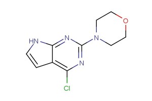 4-(4-chloro-7H-pyrrolo[2,3-d]pyrimidin-2-yl)morpholine