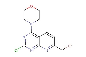 4-(7-(bromomethyl)-2-chloropyrido[2,3-d]pyrimidin-4-yl)morpholine