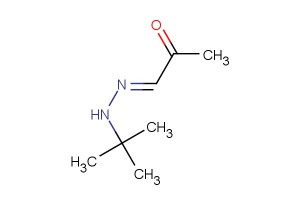 (E)-1-(2-tert-butylhydrazono)propan-2-one