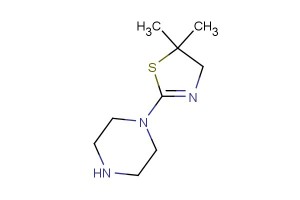 5,5-dimethyl-2-(piperazin-1-yl)-4,5-dihydrothiazole