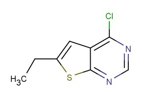 4-chloro-6-ethylthieno[2,3-d]pyrimidine