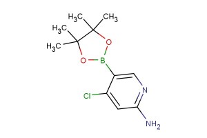 4-chloro-5-(4,4,5,5-tetramethyl-1,3,2-dioxaborolan-2-yl)pyridin-2-amine