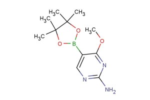 4-methoxy-5-(4,4,5,5-tetramethyl-1,3,2-dioxaborolan-2-yl)pyrimidin-2-amine