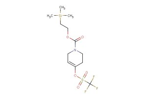 2-(trimethylsilyl)ethyl 4-(trifluoromethylsulfonyloxy)-5,6-dihydropyridine-1(2H)-carboxylate