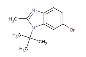 6-bromo-1-tert-butyl-2-methyl-1H-benzo[d]imidazole