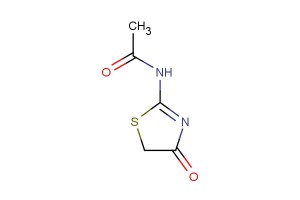 N-(4-oxo-4,5-dihydrothiazol-2-yl)acetamide