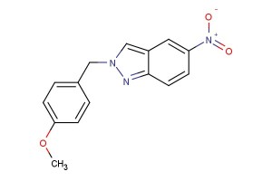 2-(4-methoxybenzyl)-5-nitro-2H-indazole
