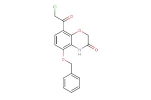 5-(benzyloxy)-8-(2-chloroacetyl)-2H-benzo[b][1,4]oxazin-3(4H)-one