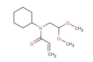 N-cyclohexyl-N-(2,2-dimethoxyethyl)acrylamide