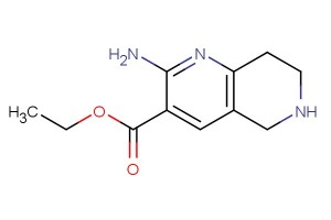 ethyl 2-amino-5,6,7,8-tetrahydro-1,6-naphthyridine-3-carboxylate