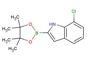 7-chloro-2-(4,4,5,5-tetramethyl-1,3,2-dioxaborolan-2-yl)-1H-indole