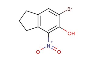 6-bromo-4-nitro-2,3-dihydro-1H-inden-5-ol