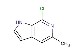 7-chloro-5-methyl-1H-pyrrolo[2,3-c]pyridine