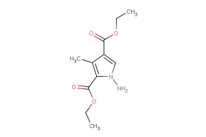diethyl 1-amino-3-methyl-1H-pyrrole-2,4-dicarboxylate