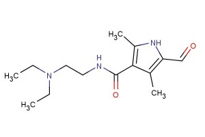 N-(2-(diethylamino)ethyl)-5-formyl-2,4-dimethyl-1H-pyrrole-3-carboxamide