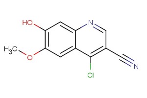 4-chloro-7-hydroxy-6-methoxyquinoline-3-carbonitrile