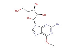 (2R,3R,4S,5R)-2-(2-amino-6-methoxy-9H-purin-9-yl)-5-(hydroxymethyl)-tetrahydrofuran-3,4-diol
