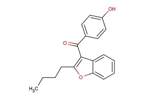 (2-butylbenzofuran-3-yl)(4-hydroxyphenyl)methanone