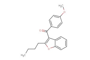 (2-butylbenzofuran-3-yl)(4-methoxyphenyl)methanone