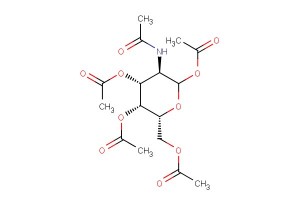 (3R,4R,5R,6R)-3-acetamido-6-(acetoxymethyl)tetrahydro-2H-pyran-2,4,5-triyl triacetate