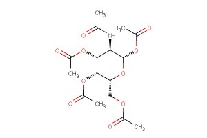 (2S,3R,4R,5R,6R)-3-acetamido-6-(acetoxymethyl)tetrahydro-2H-pyran-2,4,5-triyl triacetate