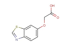 2-(benzo[d]thiazol-6-yloxy)acetic acid