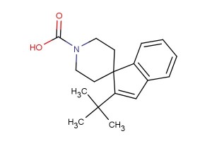 2-tert-butylspiro[indene-1,4'-piperidine]-1'-carboxylic acid