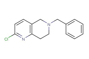 6-benzyl-2-chloro-5,6,7,8-tetrahydro-1,6-naphthyridine