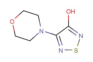 4-morpholino-1,2,5-thiadiazol-3-ol