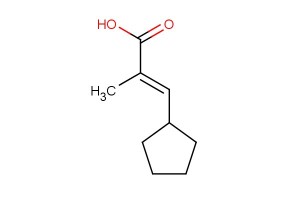 (E)-3-cyclopentyl-2-methylacrylic acid