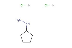 1-cyclopentylhydrazine dihydrochloride
