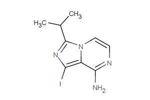 1-iodo-3-isopropylimidazo[1,5-a]pyrazin-8-amine