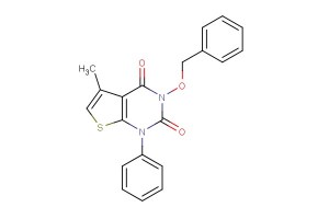 3-(benzyloxy)-5-methyl-1-phenylthieno[2,3-d]pyrimidine-2,4(1H,3H)-dione