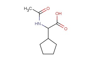 2-acetamido-2-cyclopentylacetic acid