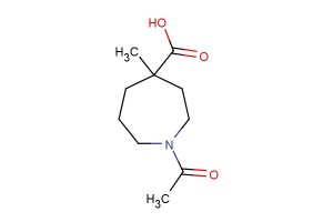1-acetyl-4-methylazepane-4-carboxylic acid