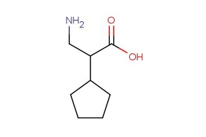 3-amino-2-cyclopentylpropanoic acid