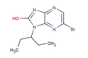 6-bromo-1-(pentan-3-yl)-1H-imidazo[4,5-b]pyrazin-2-ol