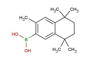 3,5,5,8,8-pentamethyl-5,6,7,8-tetrahydronaphthalen-2-ylboronic acid