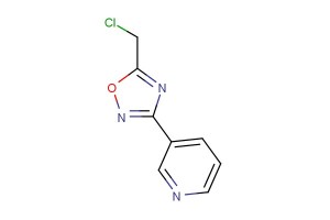 5-(chloromethyl)-3-(pyridin-3-yl)-1,2,4-oxadiazole