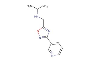 N-((3-(pyridin-3-yl)-1,2,4-oxadiazol-5-yl)methyl)propan-2-amine