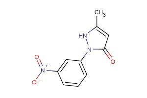 3-methyl-1-(3-nitrophenyl)-5-pyrazolone