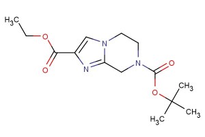 5,6-dihydro-8H-imidazo[1,2-a]pyrazine-2,7-dicarboxylic acid 7-tert-butyl ester 2-ethyl ester