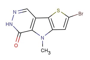 2-bromo-4-methyl-4H-thieno[2',3':4,5]pyrrolo[2,3-d]pyridazin-5(6H)-one