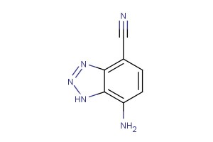 7-amino-1H-benzotriazol-4-carbonitrile