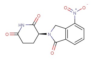(3S)-3-(4-nitro-1-oxo-1,3-dihydro-2H-isoindol-2-yl)piperidine-2,6-dione