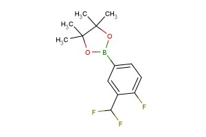 2-(3-(difluoromethyl)-4-fluorophenyl)-4,4,5,5-tetramethyl-1,3,2-dioxaborolane