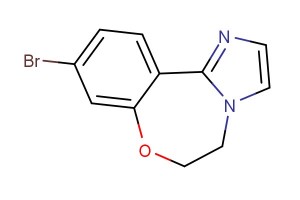 9-bromo-5,6-dihydrobenzo[f]imidazo[1,2-d][1,4]oxazepine