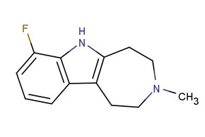 7-fluoro-3-methyl-1,2,3,4,5,6-hexahydroazepino[4,5-b]indole